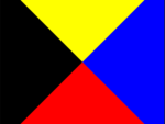 Nautical Code Flags Letter Z
